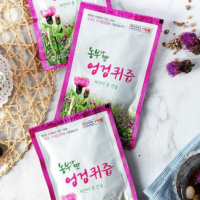 농부가짠 엉겅퀴즙 100mlx30포 /밀크씨슬, 100ml, 1개