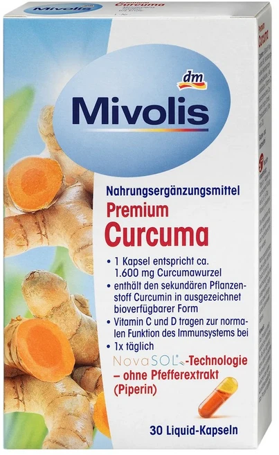 DM 미볼리스 커큐민 액상 30정 / Mivolis Curcumin, 1개 - 쿠팡