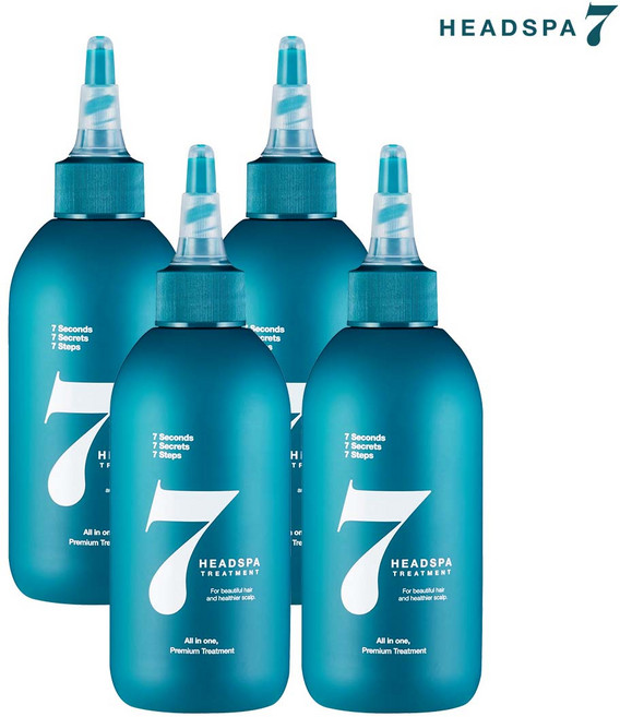 헤드스파7 파란눈 트리트먼트 300mlx4, 4개, 300ml