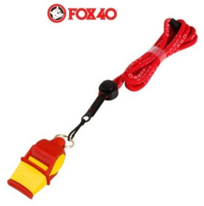 스포츠호각 소닉 블라스트 줄포함 레드옐로우 굿, 본상품선택, 1개