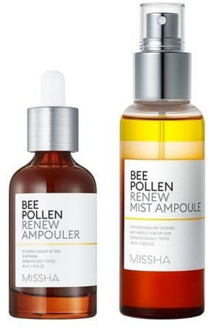 미샤 비폴렌 리뉴 앰풀러 40ml + 미스트 앰플 100ml, 미샤 비폴렌 리뉴 앰풀러 40ml + 미스트 앰플 10, 1개