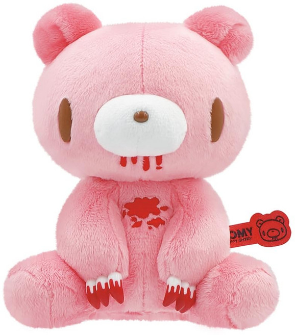일본 GLOOMY 베어 곰 인형 _ 핑크, 1개, 12cm