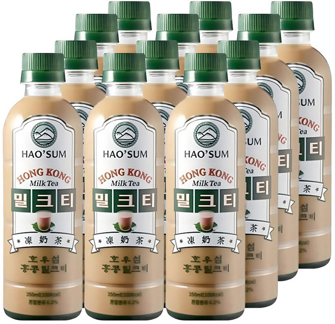 호우섬 홍콩 밀크티, 350ml, 12개