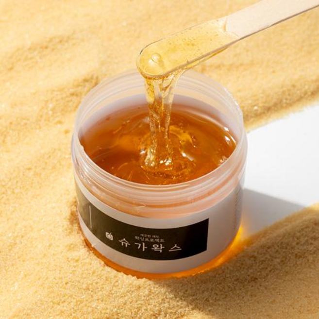 왁싱프로젝트 슈가왁스 300g 슈가링 왁싱 셀프왁싱 브라질리언 비키니 바디 페이스 제모, 1개