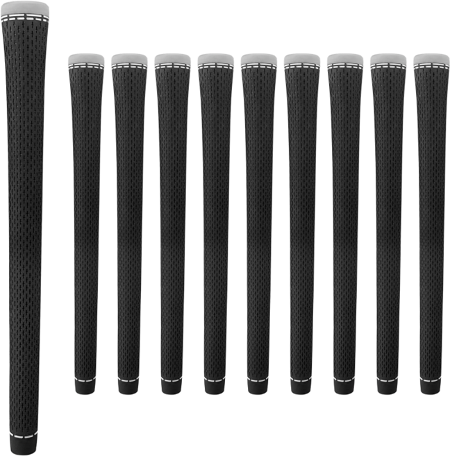 골프제로 ZERO 360 남성용 골프그립, 10개, 블랙