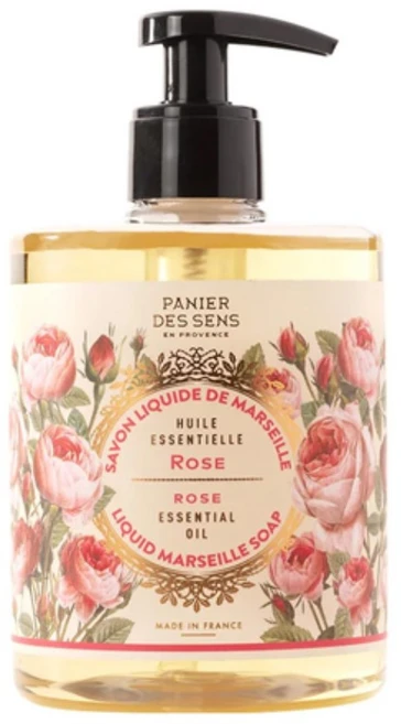 Panierdessens 파니에데상스 에센셜스 리퀴드마르세유소프 로즈 손 비누 바디워시 500ml 사랑의 상징 제유의 향기롭고 사랑스러운 화사한 향기, 1개 - 쿠팡