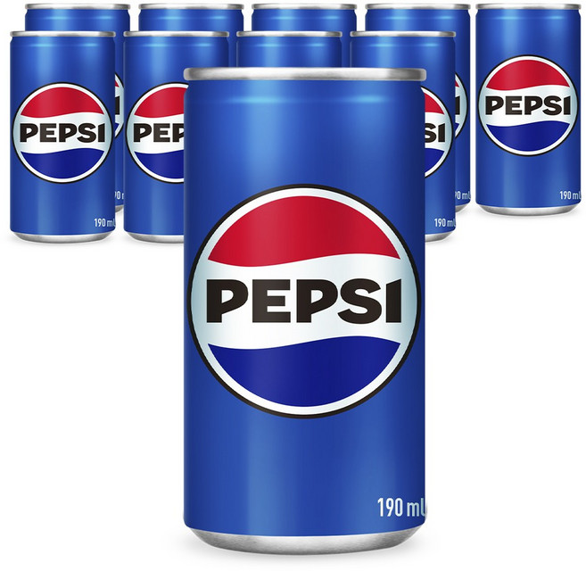 롯데 펩시콜라 (업소용), 190ml, 10개