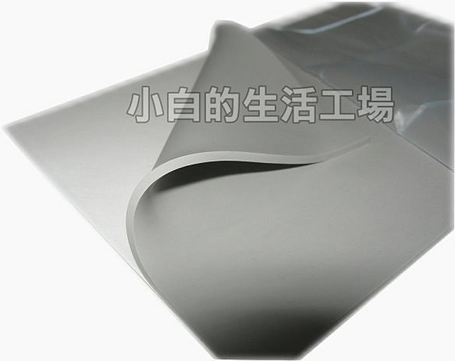 小白的生活工場*L37-5-1 導熱矽膠(雙面無背膠), 1個, L37-5-3 100X145X3mm