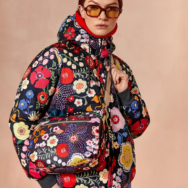 오일릴리 패딩 양면 Coira 코이라 자켓 포지드 아이언 겨울 후드 누빔