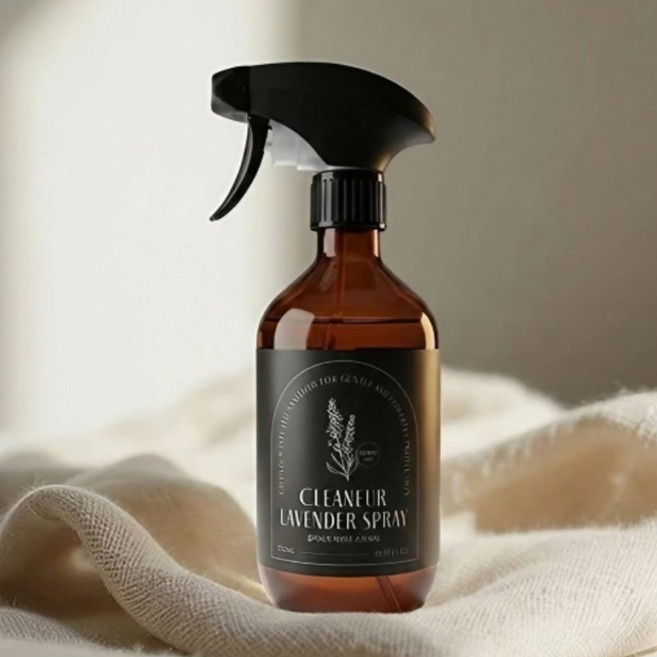 클리네르 라벤더스프레이 99.999% 살균 집먼지진드기 항균 천연 오일 살균제, 1개, 500ml