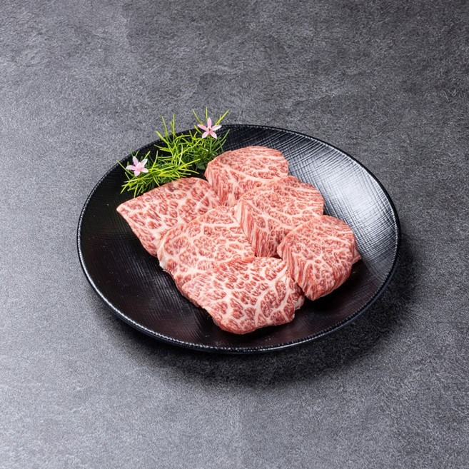 정육백화점 1++ 9등급 미경산 한우 살치살 200g /워터에이징 숙성+스킨포장, 1개