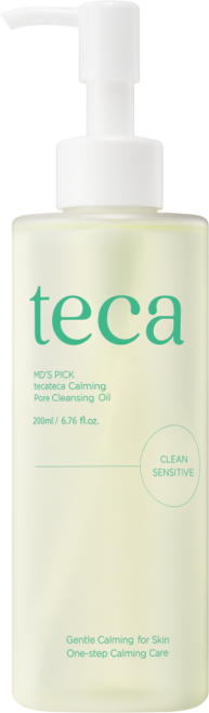 테카테카 카밍 포어 블랙헤드 피지 딥 시카 클렌징 오일, 2개, 200ml