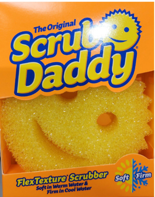 스크럽 대디 오리지널 1P 스폰지 요술 수세미 Scrub Daddy, 1개, 1개