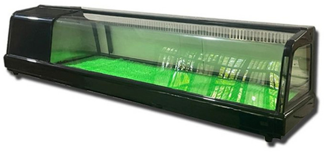 회 냉장쇼케이스 스시 업소용 초밥 냉동고 해산물 일식 평대 뷔페 디스플레이, 1.2m 조명 있음