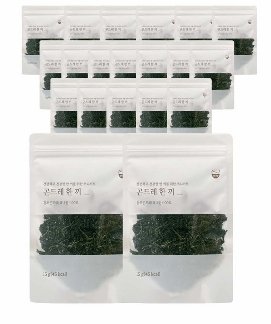 면역 채우는 자연담은 잇더밀 나물한끼 유채 취나물 곤드레 고사리 오곡 솥밥용 비빔밥용 나물 오곡 파우치 건강밥상 나물밥 건나물 인기나물, 20개, 곤드레 한끼 17g