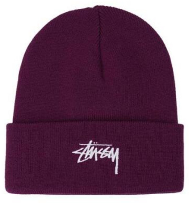 [스투시] 스탁 커프 비니 피그 1321020-1374, 사이즈:OS, 상세 설명 참조