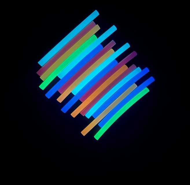 uv 형광펜 문구 암기펜 보이지않는, 1박스, 7mmx100mm 50개