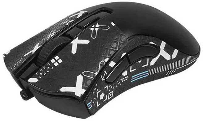 마우스 그립 테이프 스케이트 스티커 미끄럼 방지 땀 흡입 Razer DeathAdder V2 Mini용, 02 A2