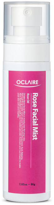 오끌레어 로즈 수분 광채 페이셜 미스트, 1개, 80ml
