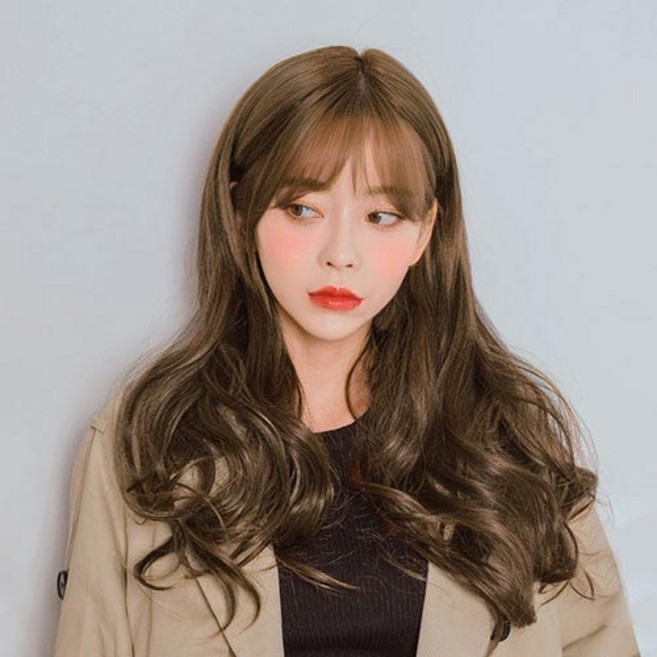 가발매니아 붙임머리 제디 5피스 헤어피스 리치펌, 초코브라운, 1개