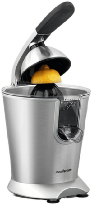 제니퍼룸 레몬 과일 착즙기 전자동, JR-OJ616SS, 실버컬러