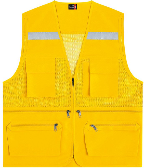 (마크인쇄가능)진행요원 스태프 행사 도우미 안전 타스란망사조끼 LD413(단체복가능)