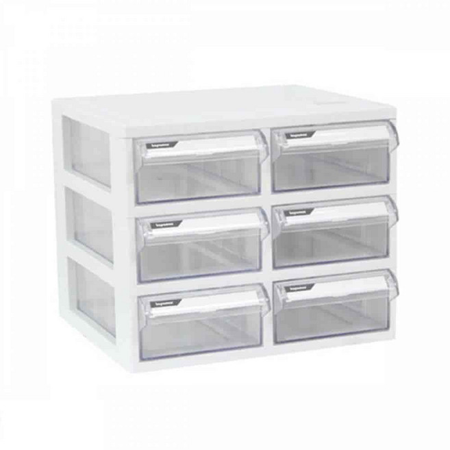 멀티케이스 보관함 6단 데스크오거나이저 멀티박스, 상세페이지 참조