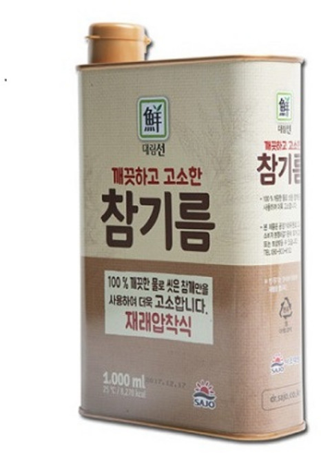 대림 참기름, 1L, 1개