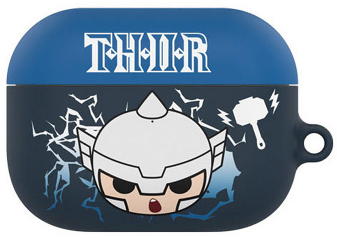 MARVEL AirPods 保護殼 - 蟻人, 1個, 雷神索爾(含扣環),1/2代