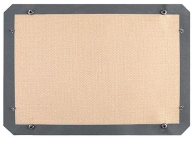 내열성 실리콘 베이킹 매트 논스틱 및 재사용 가능한 오븐 라이너 베이킹 시트, 0.7mm thick, 1개
