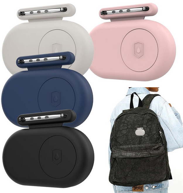 스마트태그2 케이스 브로치, 스마트태그2 브로치 케이스, 핑크, 1개