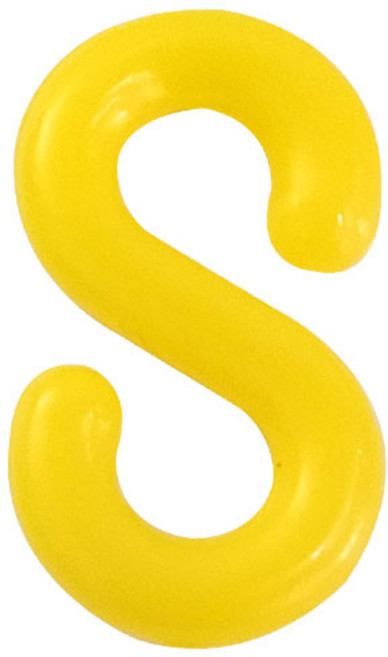 Tspeed 플라스틱 컬러체인, 1개, 노랑