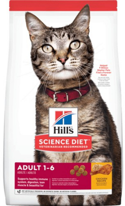 希爾思 Hills 成貓頂級照護 雞肉配方 1-6歲生命階段, 1個, 10kg-限寄賣家宅配, 10kg, 雞