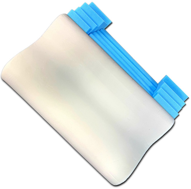 메디슬립 수면자세 맞춤 코골이 경추 베개 메모리폼 일자목, 1개, 실버그레이