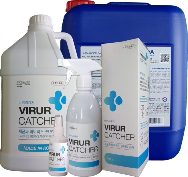 살균소독제 바이러캐쳐 VIRURCATCHER, 1개