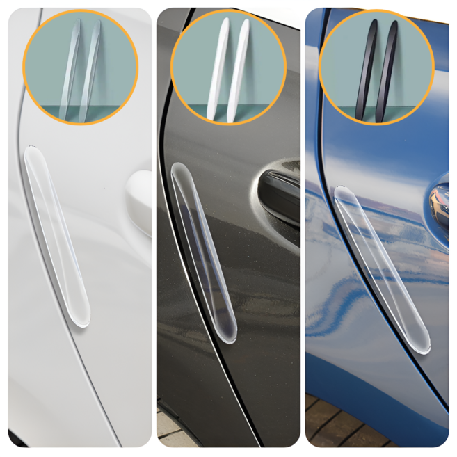 인사이트셀 자동차 문콕 방지 도어가드, 6개, 투명