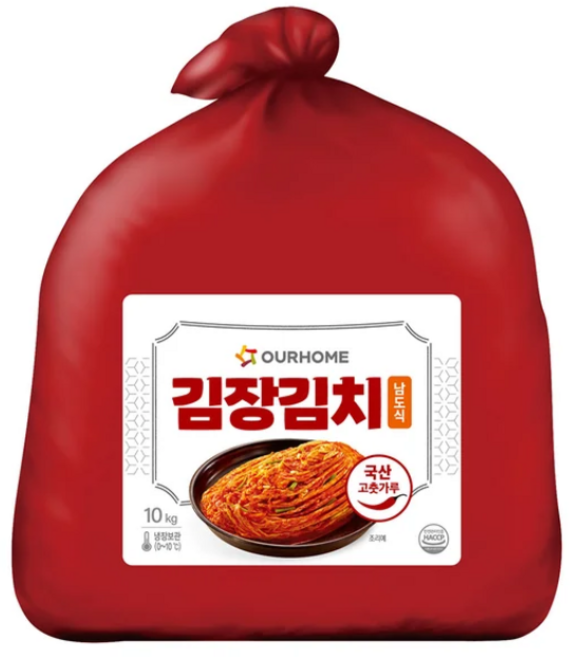 아워홈 김장김치(남도식) 10kg 1P, 1개