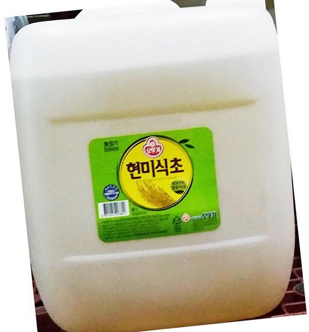 오뚜기 현미 식초 18L, 1개