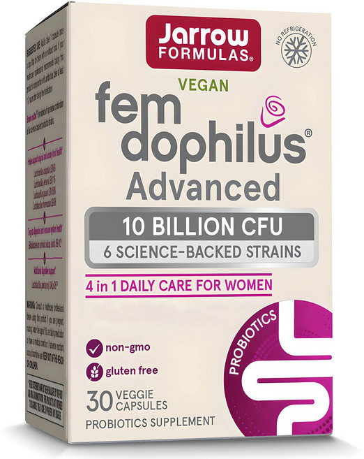 Jarrow FORMULAS 賈羅公式 女性專用100億CFU益生菌素食膠囊, 1盒, 30顆