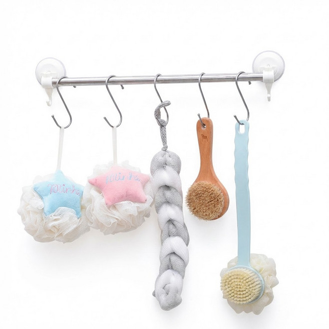 데일리프렌즈 304 둥근 스테인레스 S자 고리, 실버, 10개