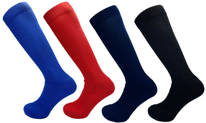 국산 프로 자이언트 야구양말 야구스타킹 성인용 아동용, 블랙, 1개