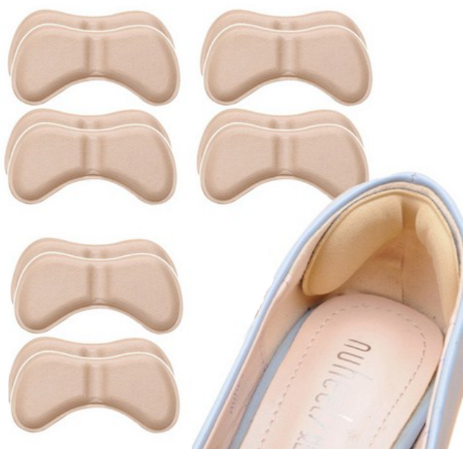 아크배라 남녀공용 신발 뒤꿈치 패드 6세트 쿠션패드
