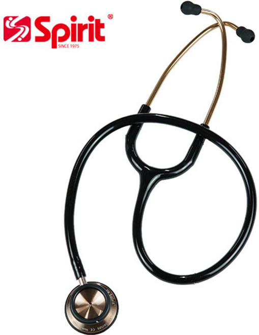 스피릿 의료용 병원 의사용 양면 청진기 CK-S601PF/C, 1개