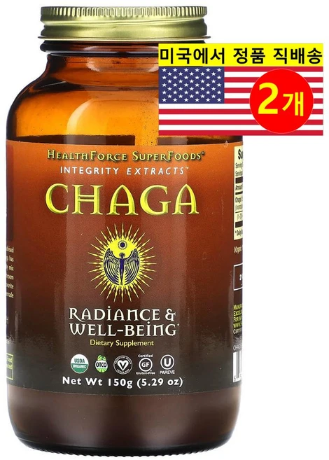 HealthForce 헬스포스 차가버섯 추출 Chaga Extracts, 150g, 2개 - 쿠팡