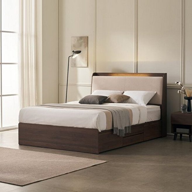 에몬스 시에나 헤리티지 E0 침대 라지킹(LK), 크림아이보리, 크림아이보리