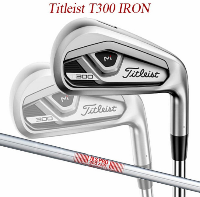 타이틀리스트 T300 아이언 세트 5개 (6-9 PW) NSPRO 880AMC 오른손, S