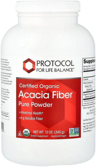 프로토콜 포 라이프 밸런스 Protocol for Life Balance 유기농 인증 아카시아 섬유소 순수 분말 340g12oz124565원산지:기타, 프로토콜 포 라이프 밸런스 Protocol for Li, 1개 - 쿠팡