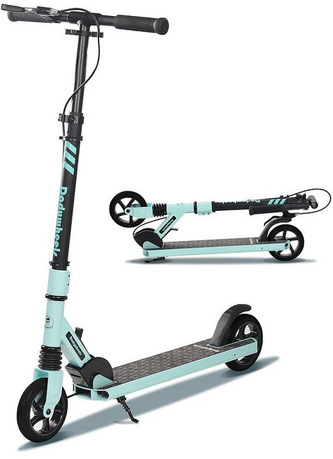 Dadywheels Kids Kick Scooter for Ages 6-12 Teens and Adults - Foldable & Lightweight with Light U, Dadywheels Kids Kick Scooter f