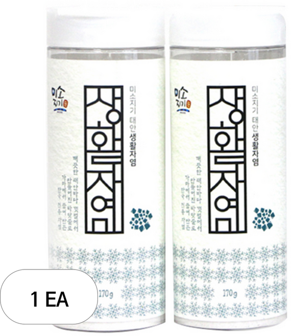 미소지기 태안 생활자염 2p, 170g, 1개