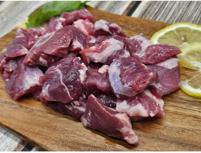 미식해 지리산 흑돼지 뒷고기 1kg, 5개, 200g